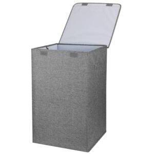 Foldable Laundry Hamper, Large Collapsible Clothes Basket for Bedroom & Laundry Room