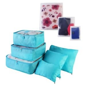 Travel Packing Cubes Set 9-Piece, Water-Resistant Luggage Organizer Bags for Suitcase & Carry-On