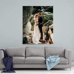 Framed Canvas Print, Custom Photo Wall Art on Canvas — Ready to Hang Home Décor